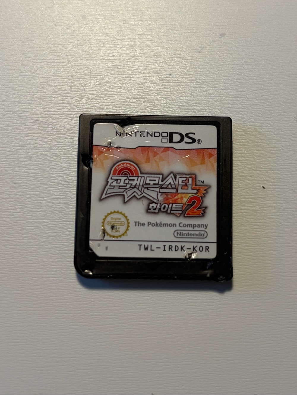 Pokemon White 2 Korea Nintendo DS Game